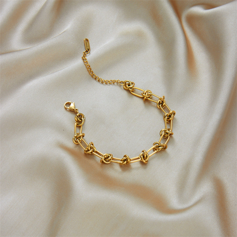 Punk Thorn Titanium Necklace & Bracelet Set | KAH Jewelry