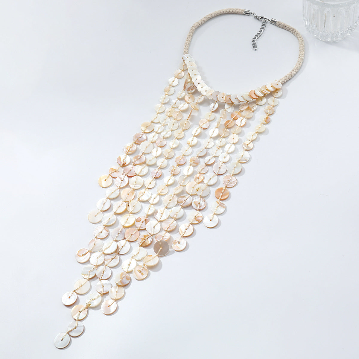 Boho Shell Tassel Multi-Layer Necklace | KAH Jewelry