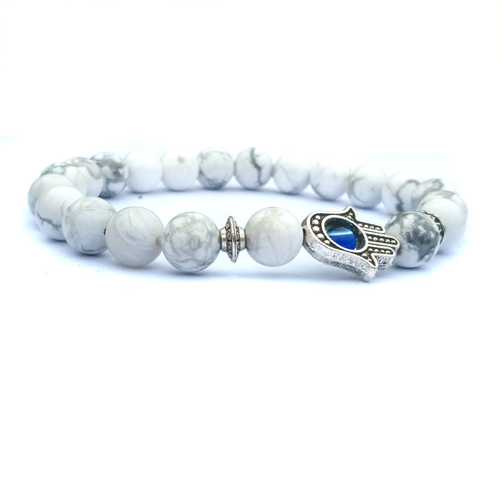 Evil Eye Stone Bracelet | KAH Jewelry