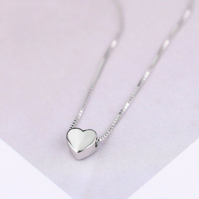Heart Clavicle Chain Necklace