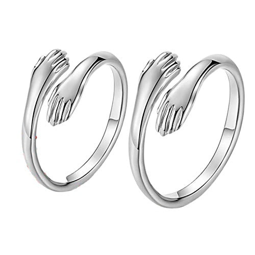 Hands Hug Adjustable Ring | KAH Jewelry