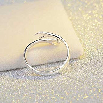 Hands Hug Adjustable Ring | KAH Jewelry