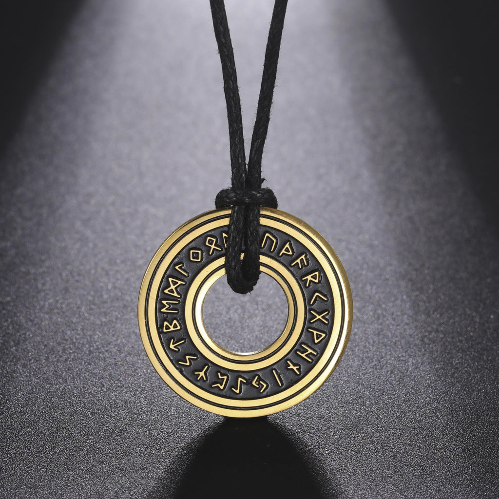 Viking Norse Rune Pendant Necklace | KAH Jewelry