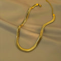 Titanium Snake Chain Necklace