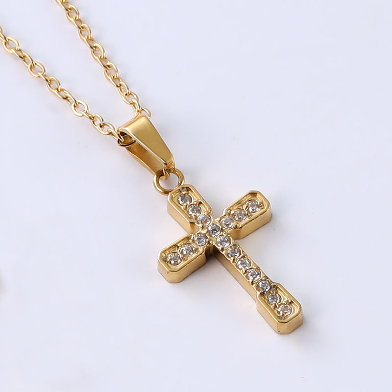 Zirconia Stone Pendant Necklace