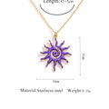 Sun Pendant Necklace | KAH Jewelry