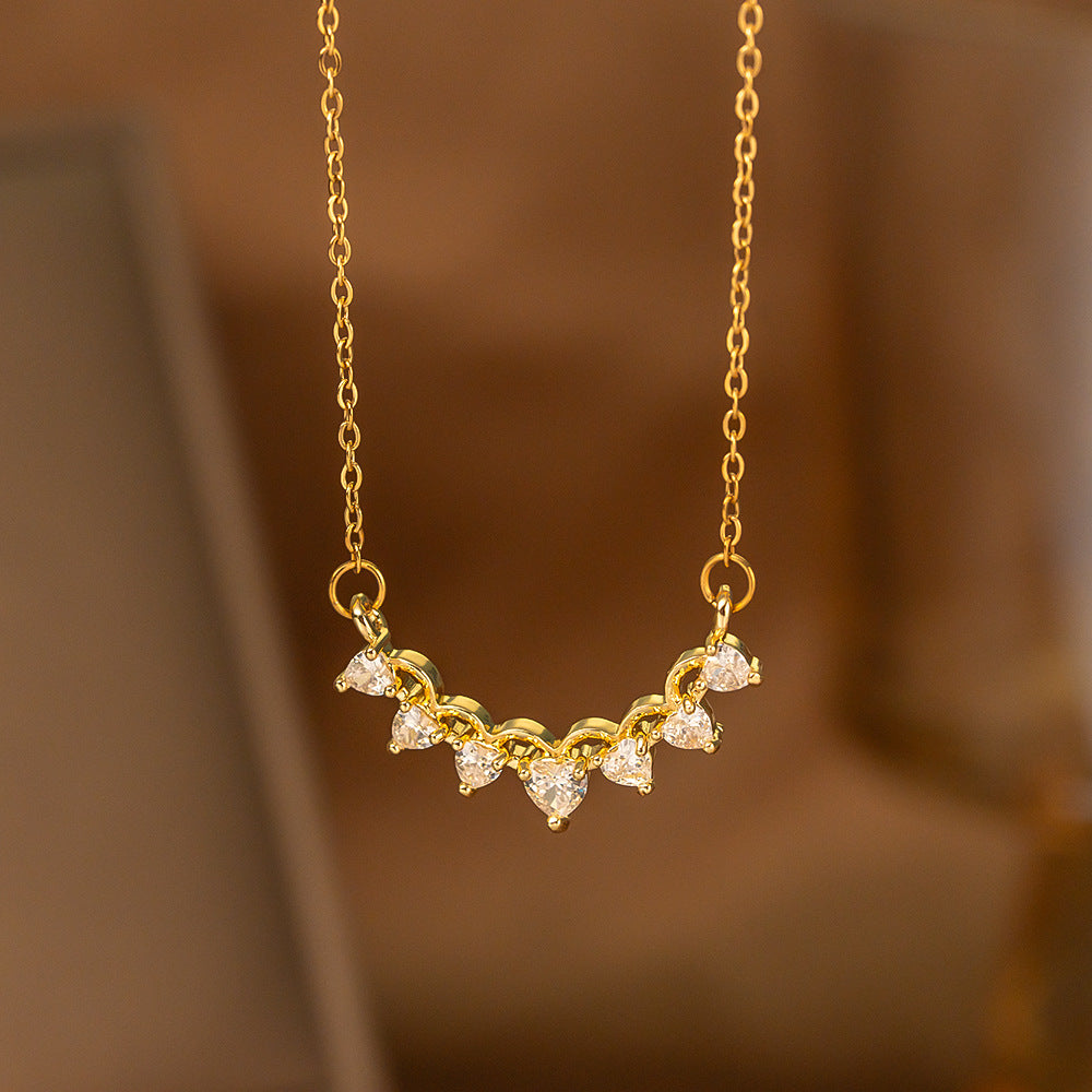 Minimalist Single Diamond Pendant Necklace | KAH Jewelry