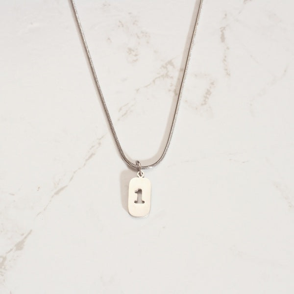 Lucky Numbers Pendant Necklace | KAH Jewelry