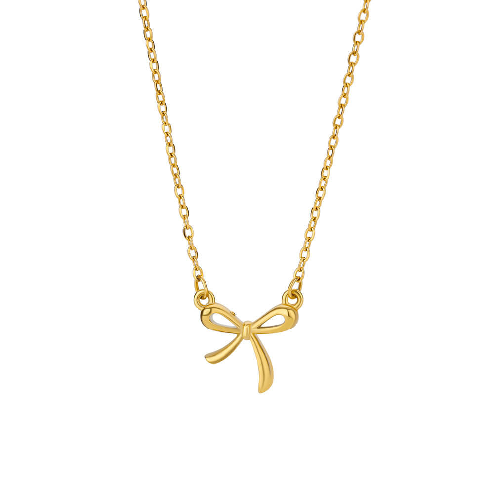 18K Gold Zircon Choker Necklace
