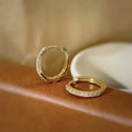 S925 Silver Diamond Row Earrings | KAH Jewelry