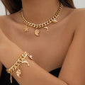 Boho Starfish Conch Choker & Bracelet Set | KAH Jewelry
