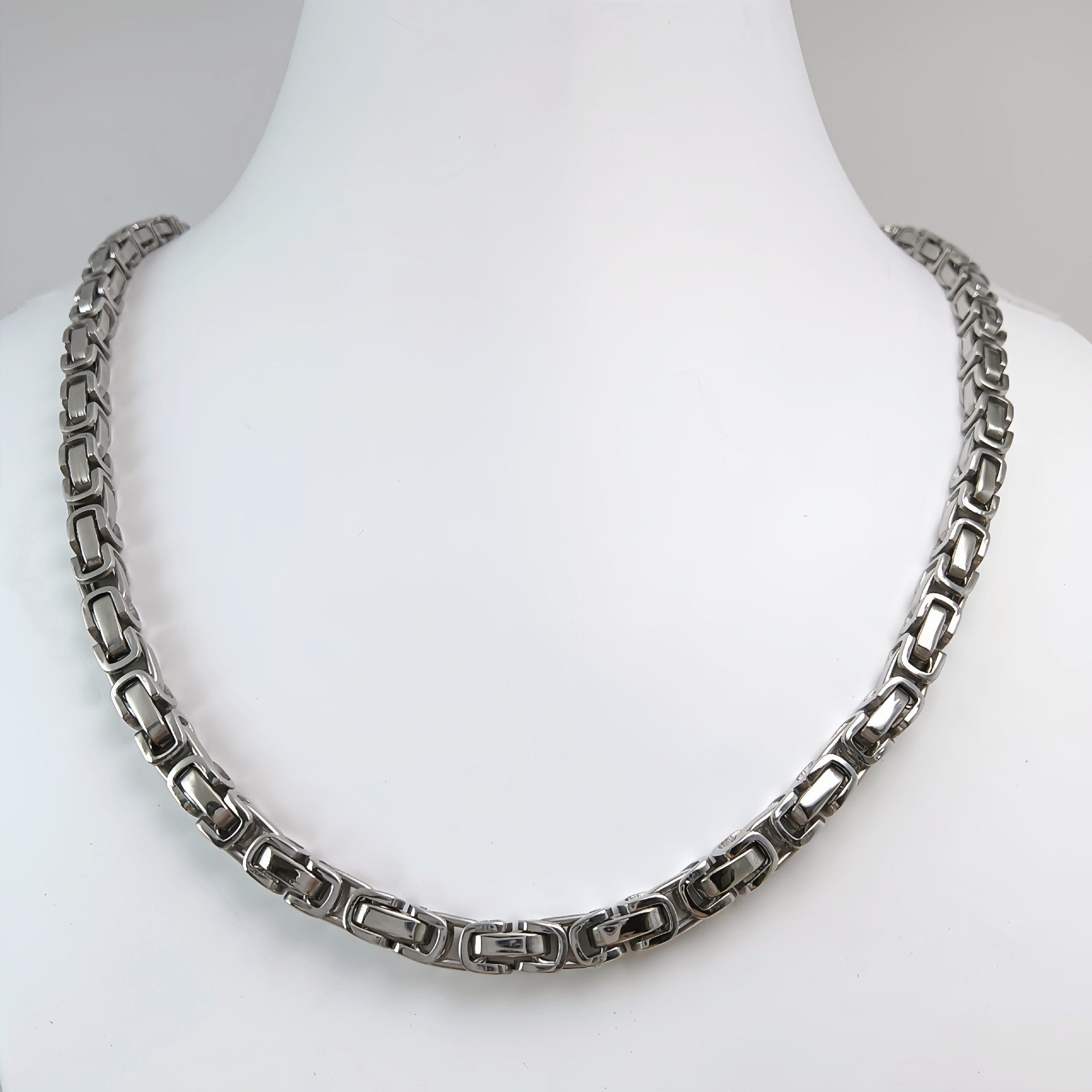 Square Link Chain Necklace | KAH Jewelry