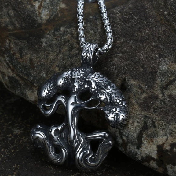 Viking Norse Rune Pendant Necklace | KAH Jewelry