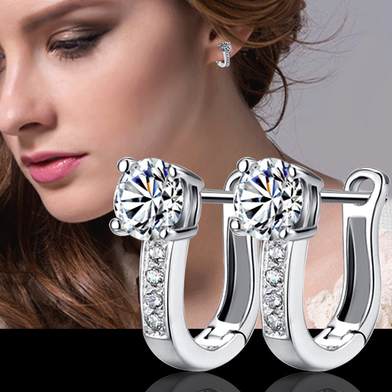 Sweet Crystal Stud Earrings | KAH Jewelry