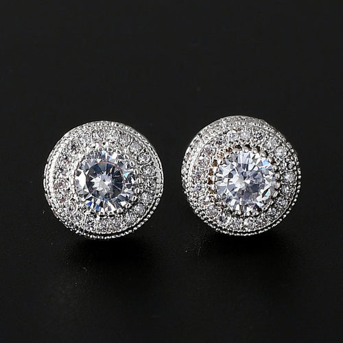 10mm Hip Hop Hoop Earrings | KAH Jewelry