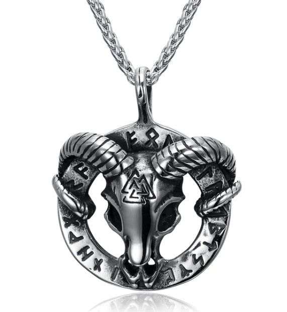 Viking Norse Rune Pendant Necklace | KAH Jewelry