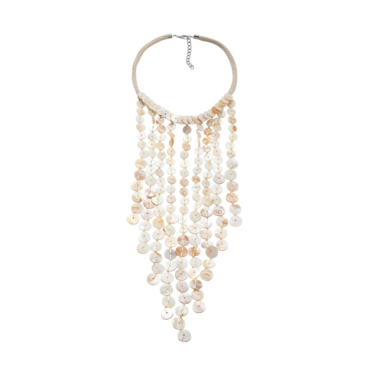Boho Shell Tassel Multi-Layer Necklace