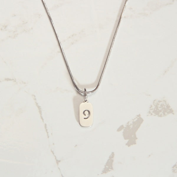 Lucky Numbers Pendant Necklace