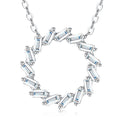 Moissanite S925 Silver Pendant Necklace | KAH Jewelry