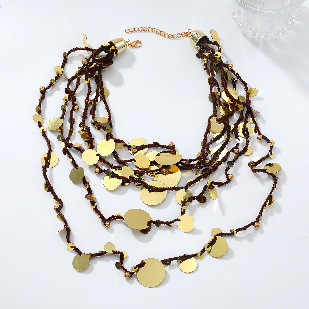 Boho Round Beaded Necklace | KAH Jewelry