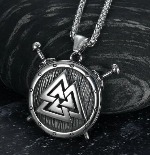 Viking Norse Rune Pendant Necklace
