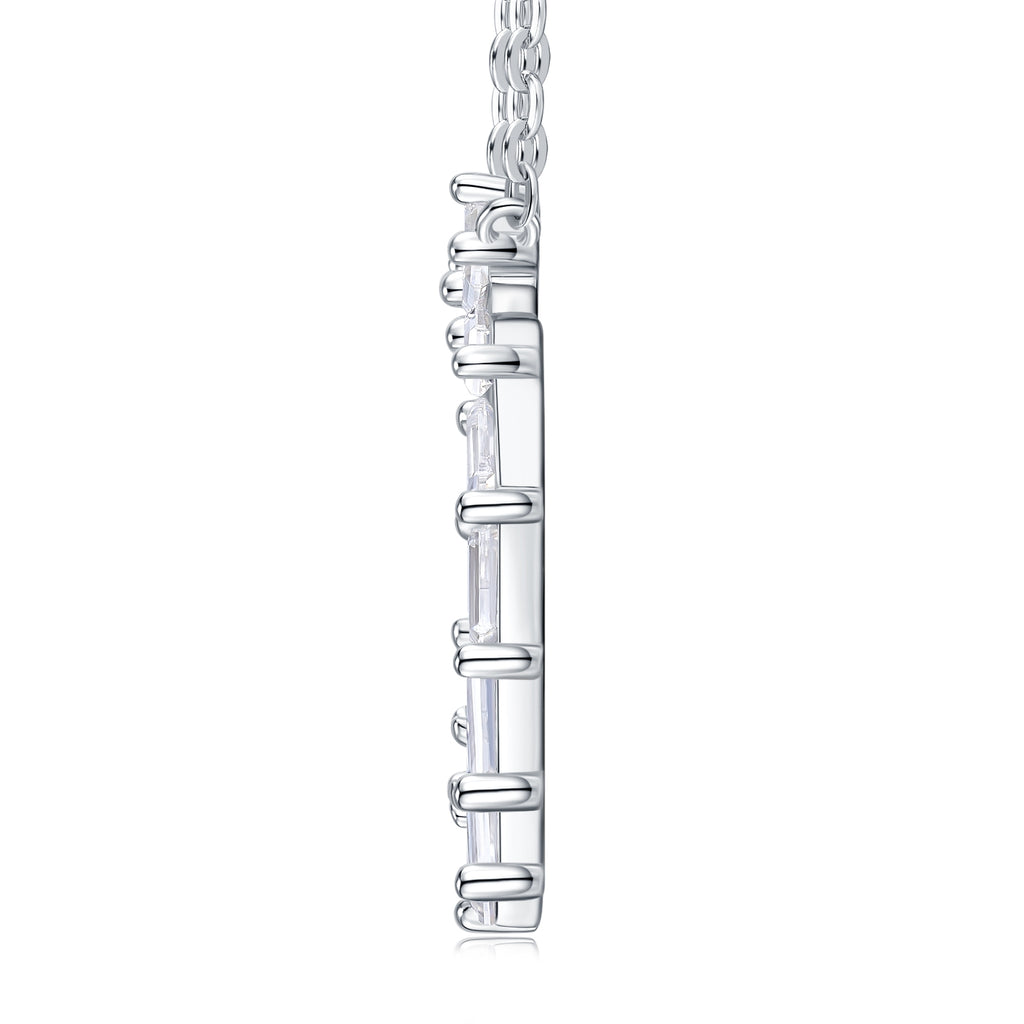 Moissanite S925 Silver Pendant Necklace | KAH Jewelry