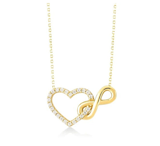 Mother's Day Love Heart Pendant Necklace | KAH Jewelry