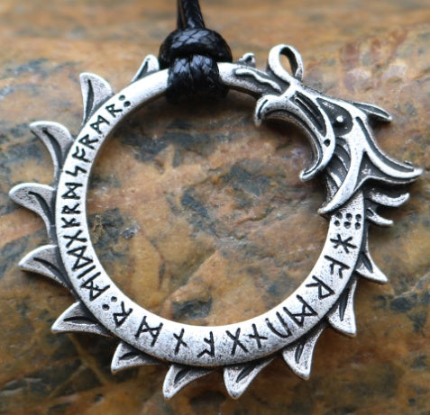 Viking Norse Rune Pendant Necklace | KAH Jewelry