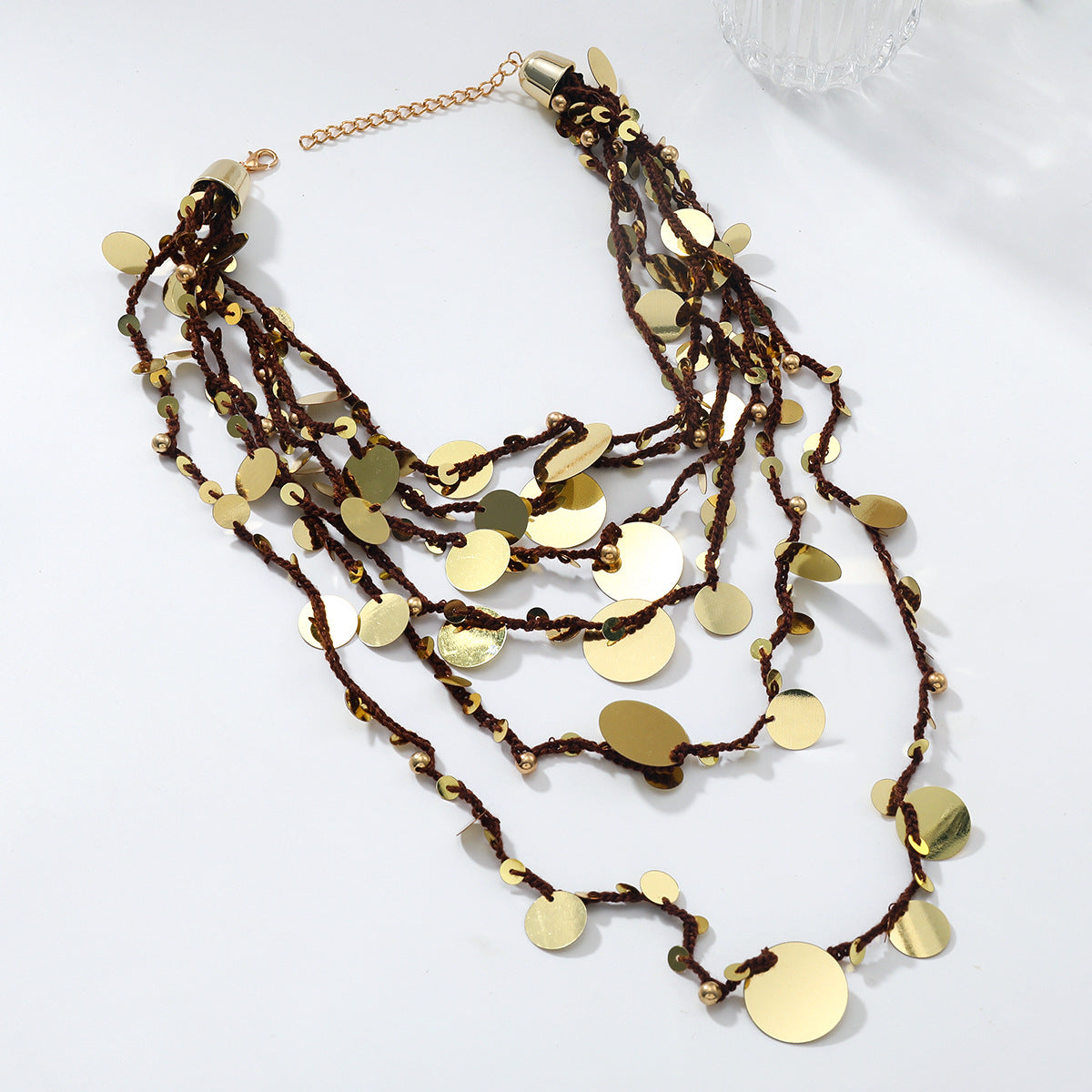 Boho Round Beaded Necklace | KAH Jewelry