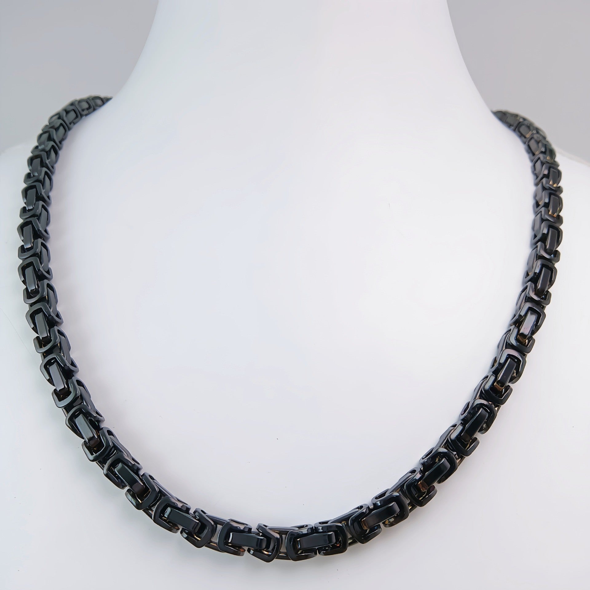 Square Link Chain Necklace | KAH Jewelry