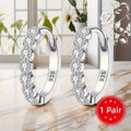 Minimalist Silver Stud Earrings – Fine Jewelry