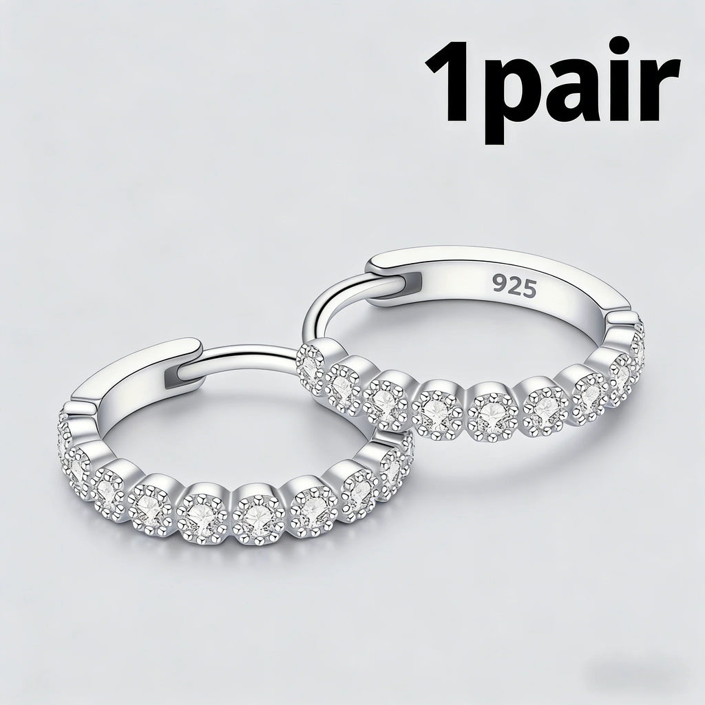 Dainty Silver Stud Earrings – Everyday Elegance