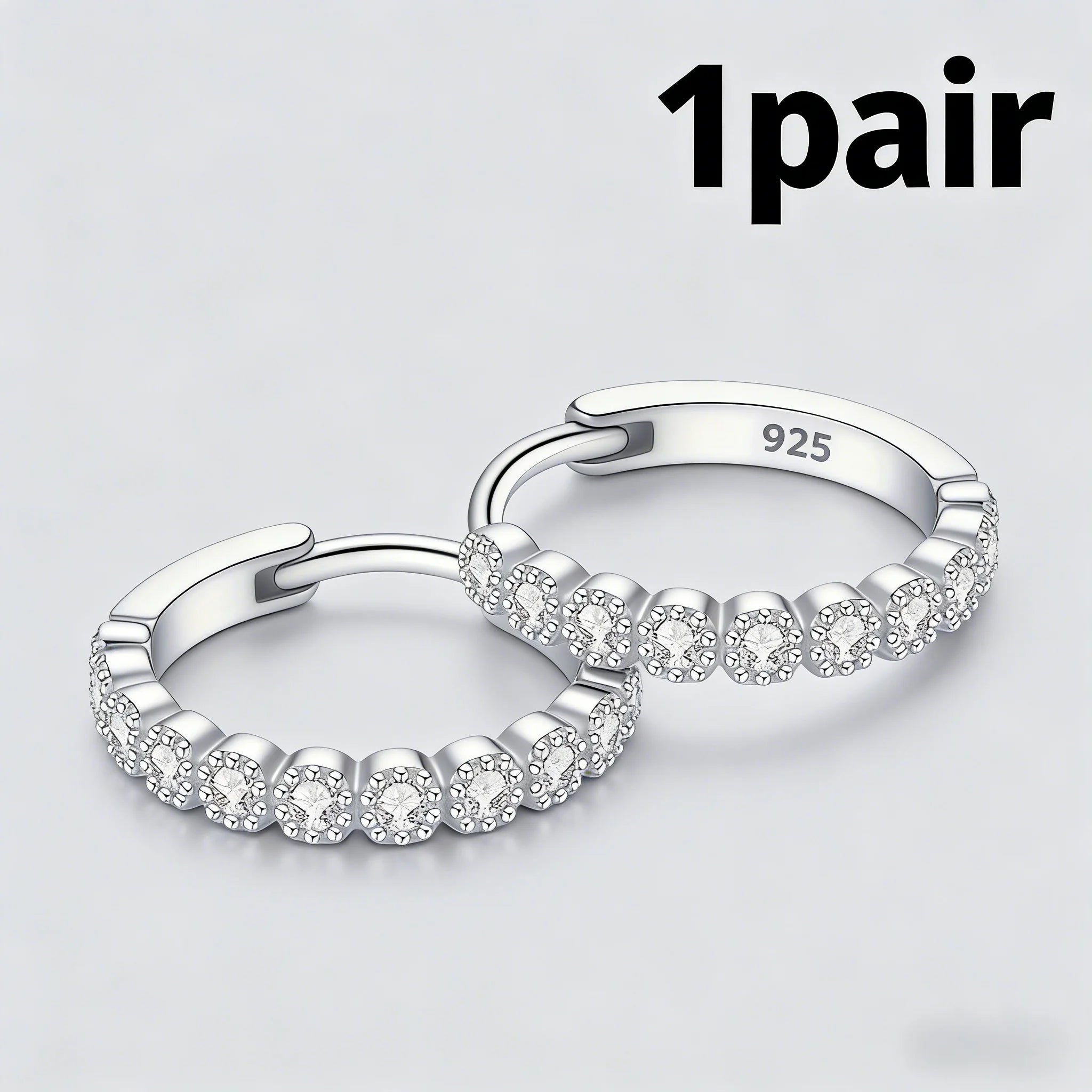 Dainty Silver Stud Earrings – Everyday Elegance