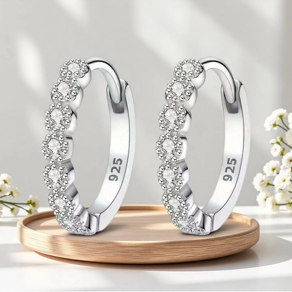 Dainty Silver Stud Earrings – Everyday Elegance