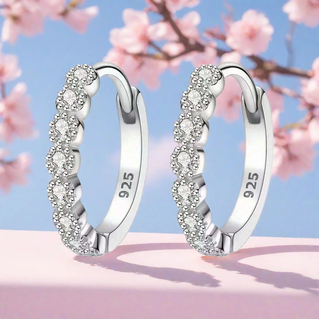 Dainty Silver Stud Earrings – Everyday Elegance