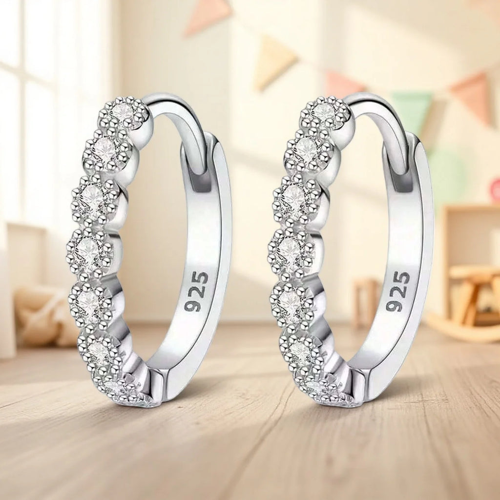 Minimalist Silver Stud Earrings – Fine Jewelry