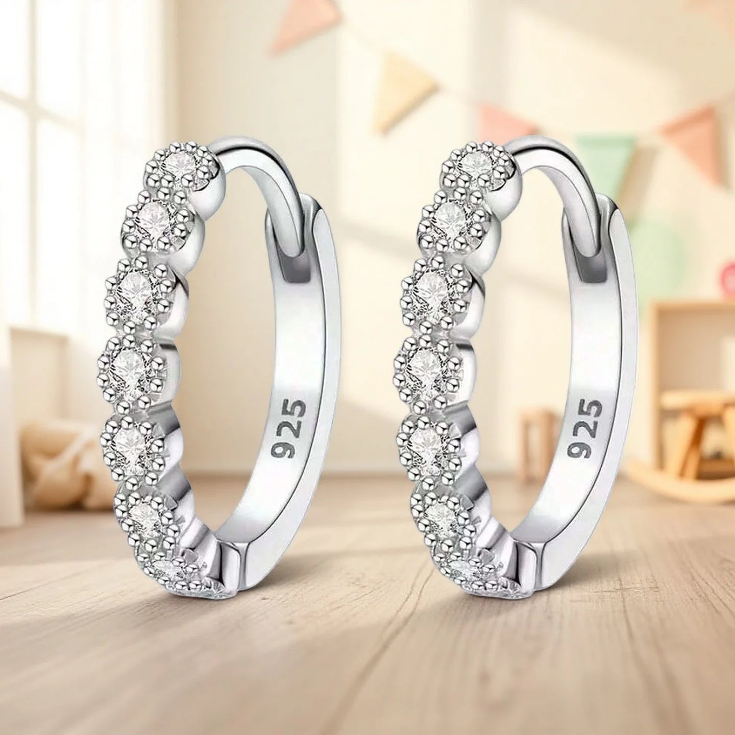 Dainty Silver Stud Earrings – Everyday Elegance