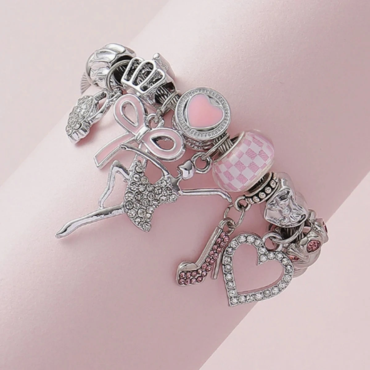 Bow Heart Bracelet – Women's Fashion Jewelry