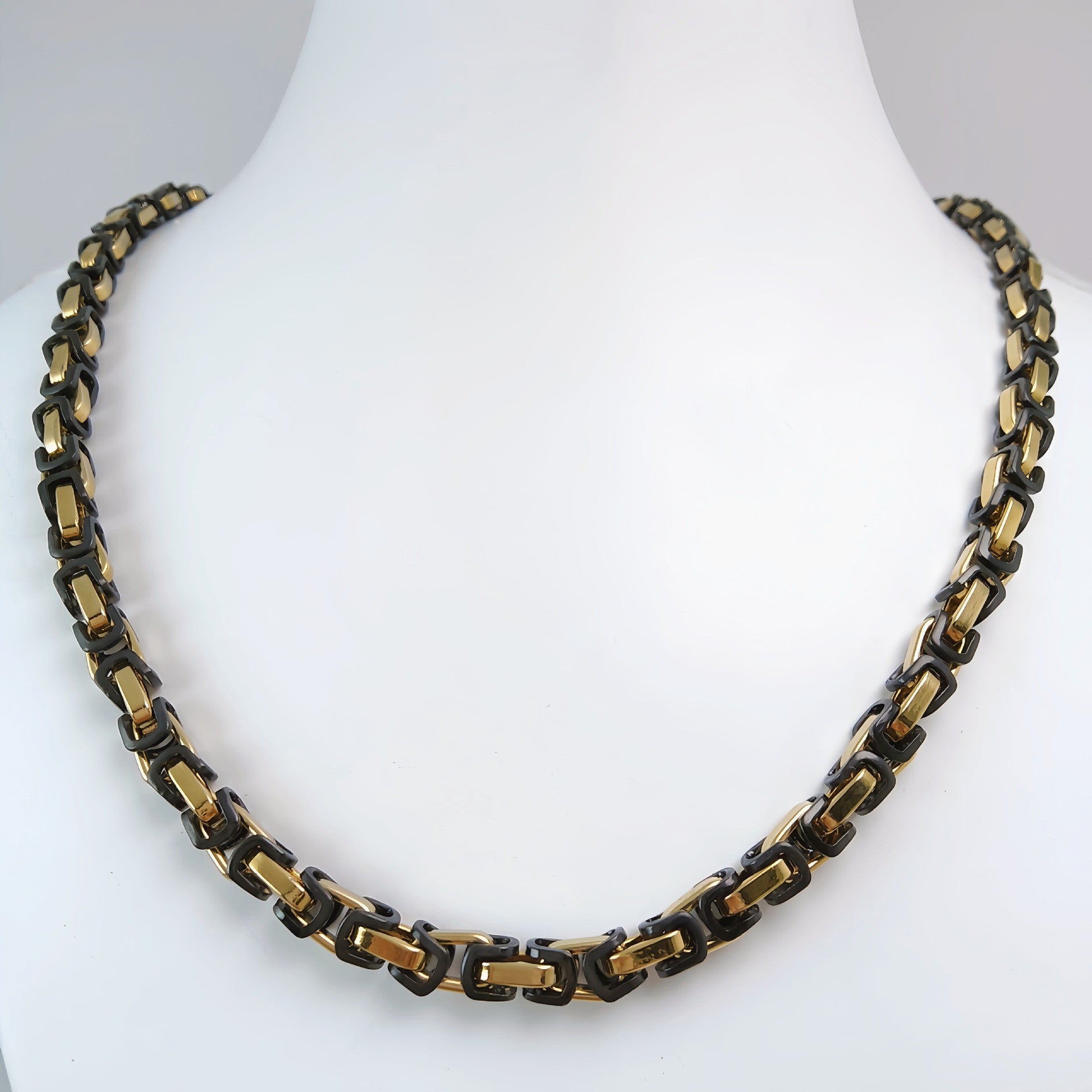 Square Link Chain Necklace | KAH Jewelry