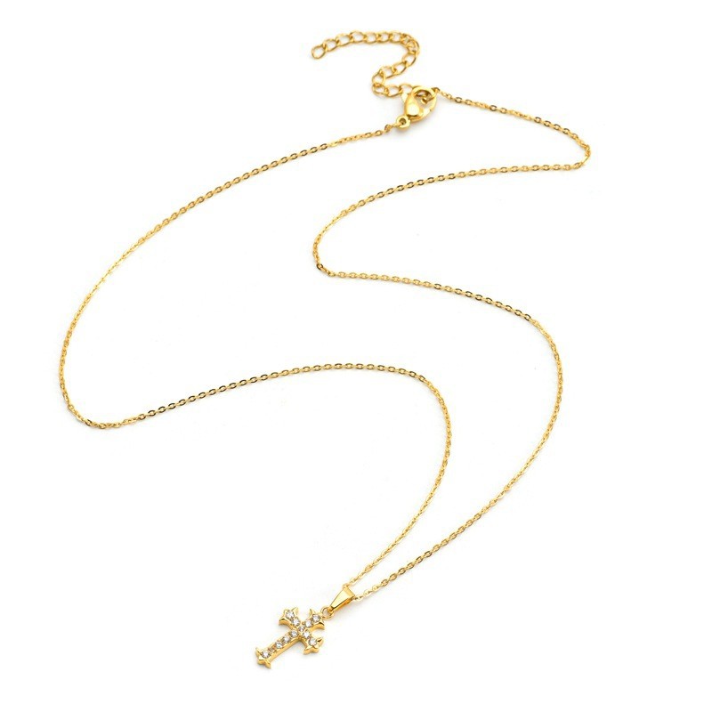 Zirconia Stone Pendant Necklace | KAH Jewelry