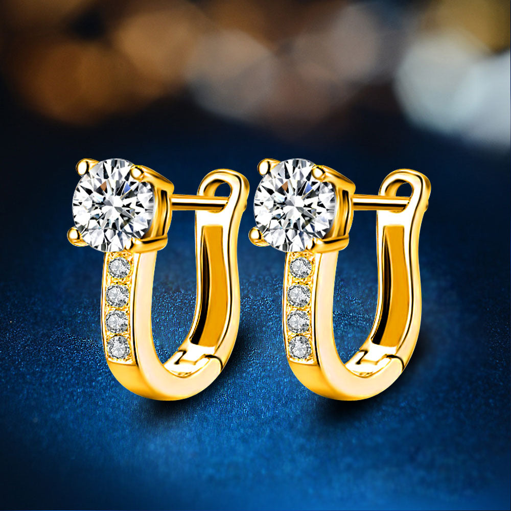 Sweet Crystal Stud Earrings | KAH Jewelry