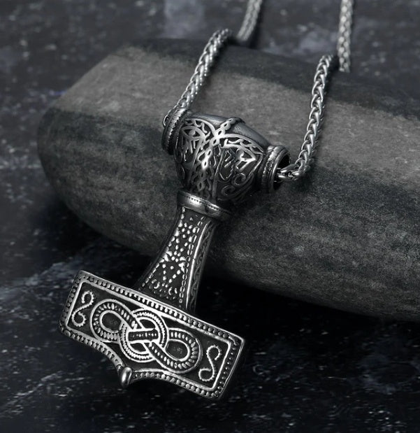 Viking Norse Rune Pendant Necklace | KAH Jewelry