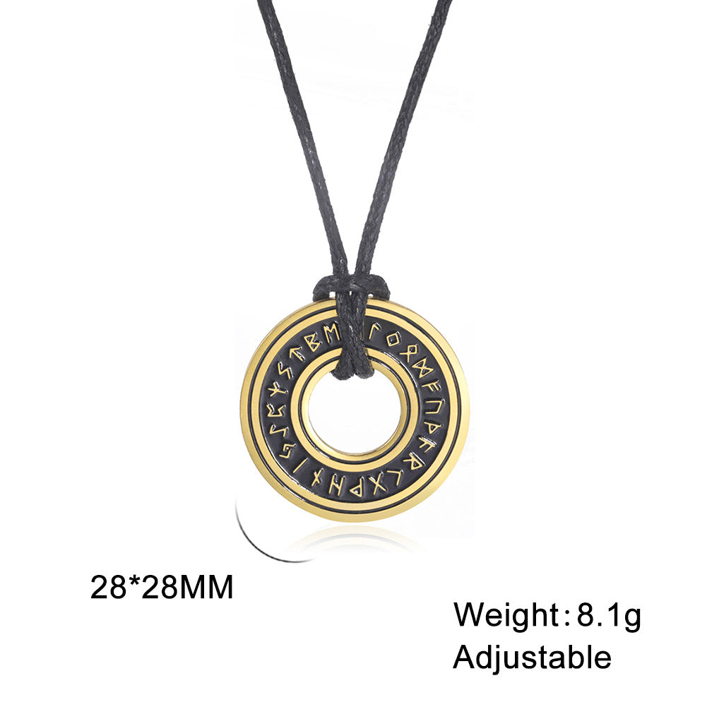 Viking Norse Rune Pendant Necklace | KAH Jewelry