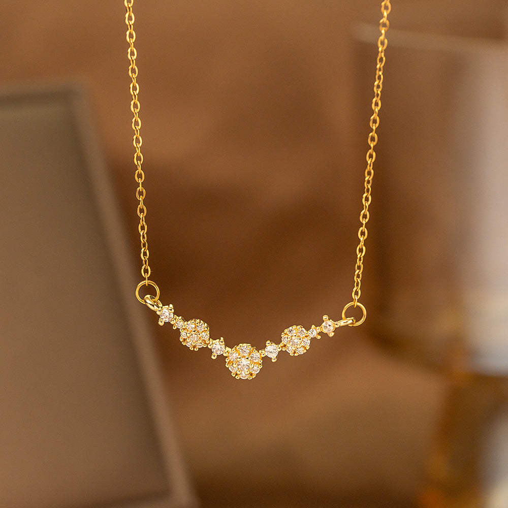 Minimalist Single Diamond Pendant Necklace | KAH Jewelry