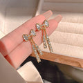 Butterfly Rhinestone Earrings