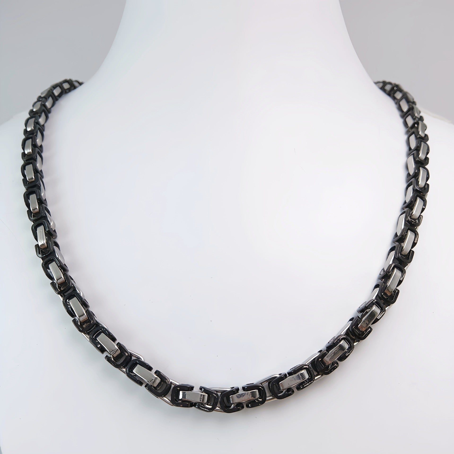 Square Link Chain Necklace | KAH Jewelry
