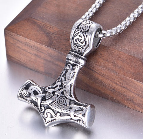 Viking Norse Rune Pendant Necklace | KAH Jewelry